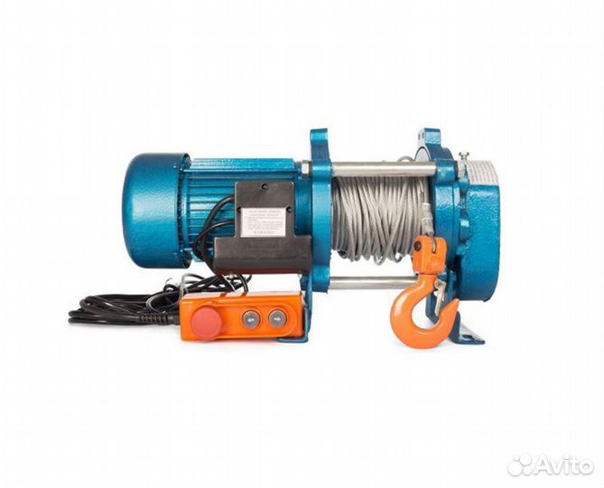 Лебедка KCD-300 E21 (лэк-300) 300кг, 220В с канато