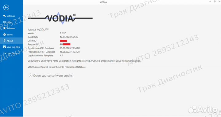 Volvo vodia penta 2023 5.2.97