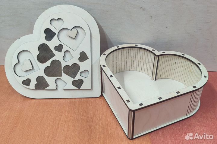 Коробка-сердце. Шкатулка