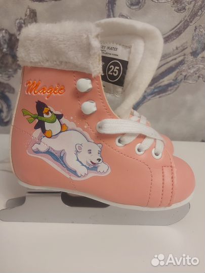 Коньки для девочки 25