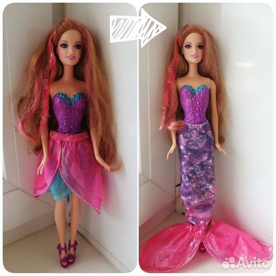 Кукла Barbie русалка