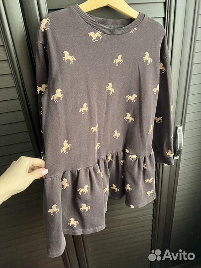 Платье next утепленное (122р-р)