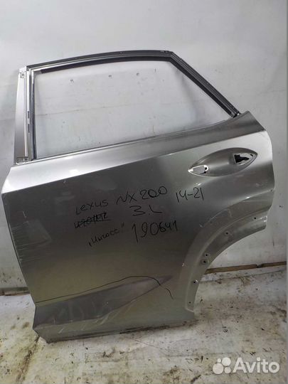 Дверь lexus NX задняя левая