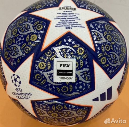 Футбольный мяч adidas лига чемпионов 2023 Istanbul