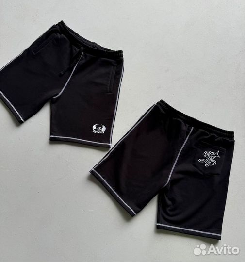 Шорты широкие y2k