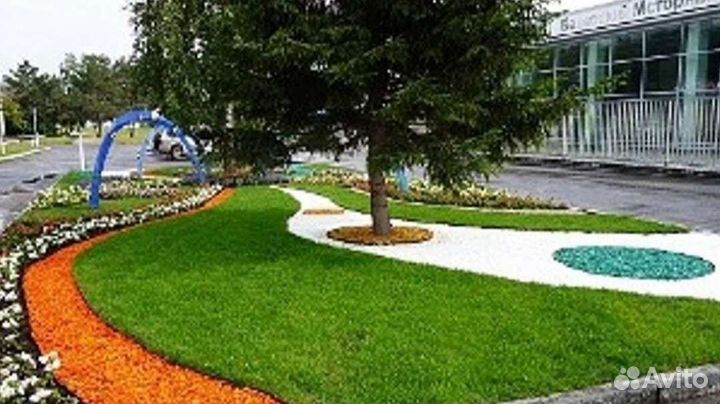 Цветная щебенка