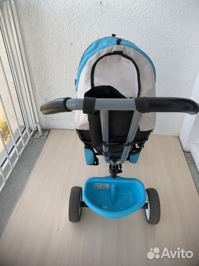 Велосипед коляска с ручкой