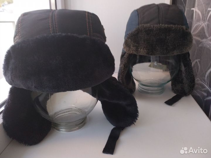 Шапка зимняя на мальчика 54 56