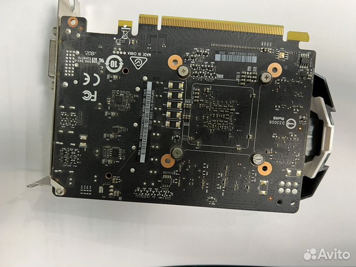 Видеокарта nvidia geforce gtx 1050 2G (MSI)