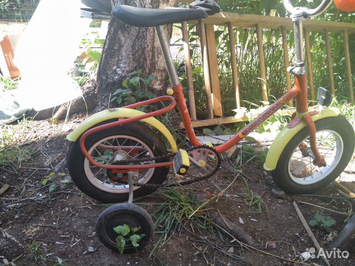 Детский велосипед 2х-4х колёсный