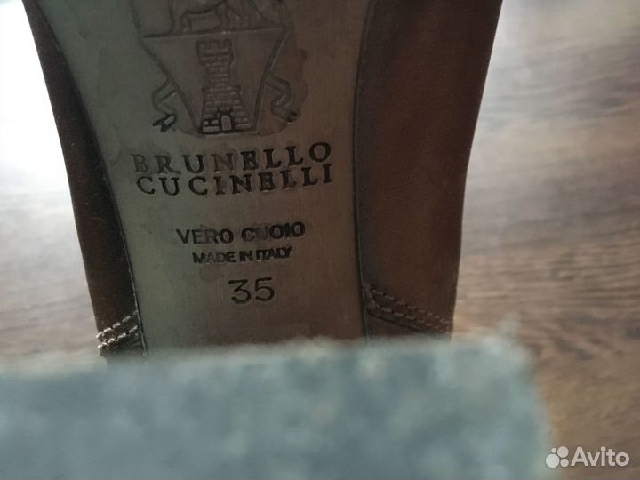 Продам женские ботильоны Brunello cuclnelly