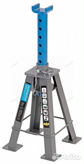 Подставка страховочная, высокая 3т nordberg N3003L