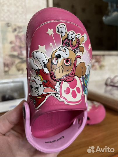 Crocs тапочки детские