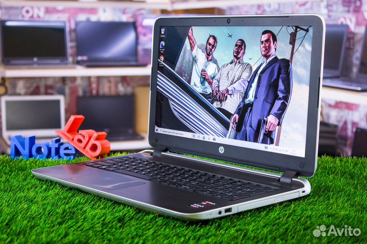 Игровой ноутбук HP для GTA 5, Dota2, CS:Go