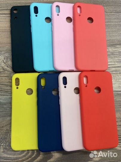 Чехол cиликоновый Huawei Honor - 8А/Y6 2019/Y6s