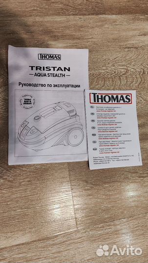 Моющий пылесос thomas Tristan Aqua Stealth