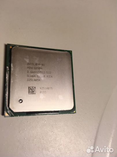 Процессор Intel Pentium 4 (2.66 ghz) (Сокет: 478)