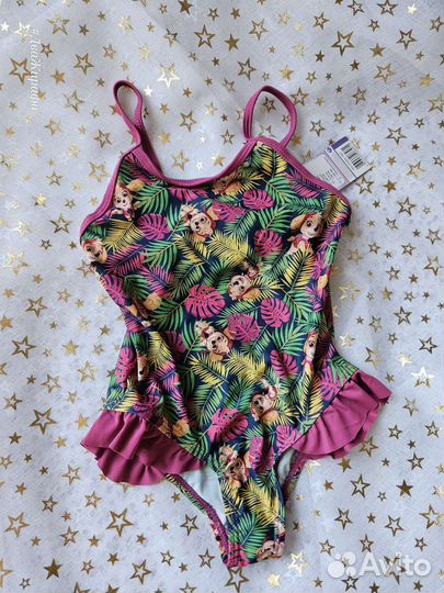 Яркий купальник для девочек Lupilu