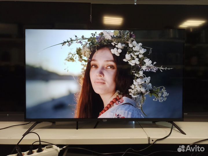 Телевизор Haier 43 SMART TV S1, 4к качество