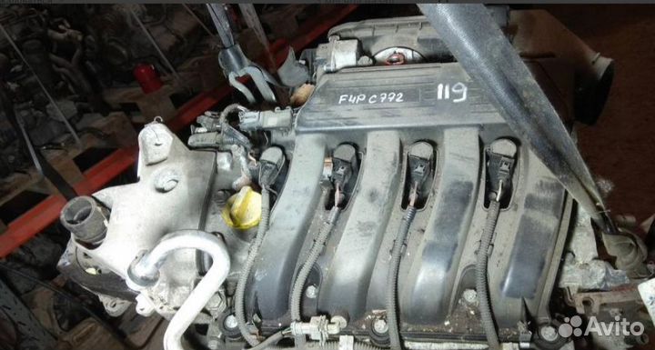 Двигатель renault laguna 1.8 F4P772