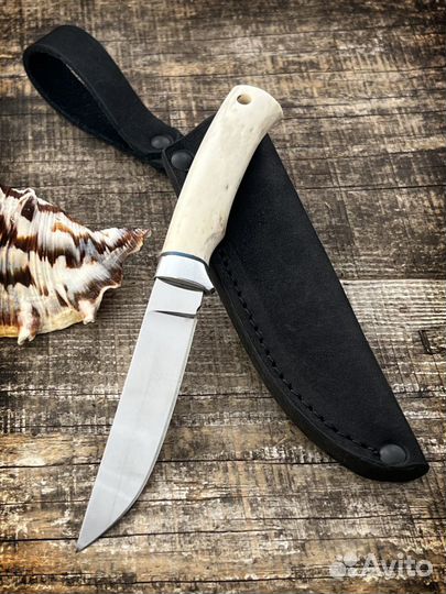 Шейный мини нож из стали х12мф