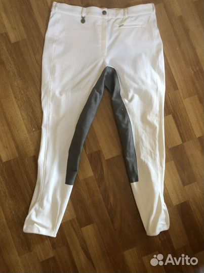 Белые женские бриджи для конного спорта Pikeur