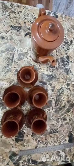 Сервиз кофейный чайный СССР чашки посуда