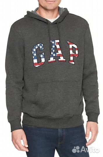 Худи GAP р Xl начес новая USA flag оригинал