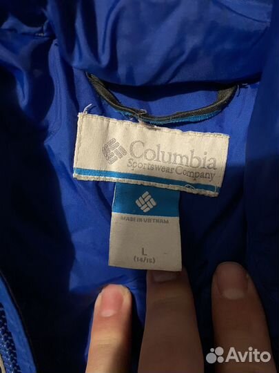 Пуховик мальчика columbia