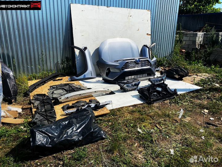 Ноускат морда Тойота рав-4 50 капот бампер