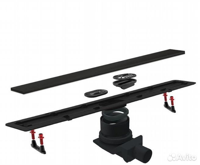 Трап Pestan Confluo Frameless Line Black Matte 750