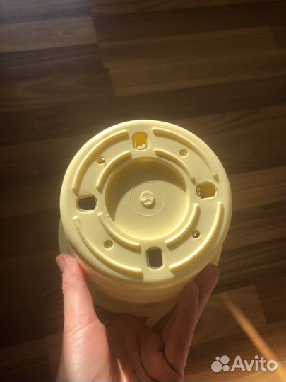 Горшок для цветов (пластик)