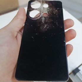 Силиконовый чехол с уник. Принтом на poco m6 pro