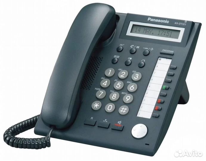 Цифровой системный телефон Panasonic KX-DT321RU