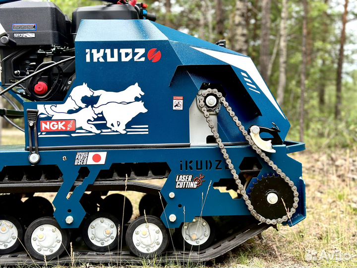 Мотобуксировщик ikudzo terrain 1500/600 EKR19 (с р