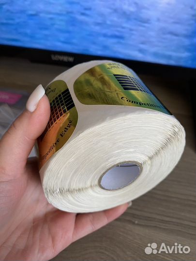 Верхние и нижние формы для наращивания ногтей