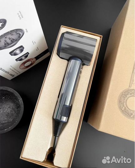 Фен dyson supersonic hd08 малайзия, дайсон синий