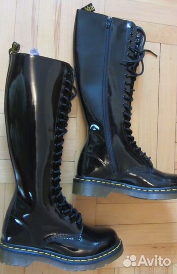 Dr. Martens,B60 20-EyeB новые, кожа, лак,оригинал