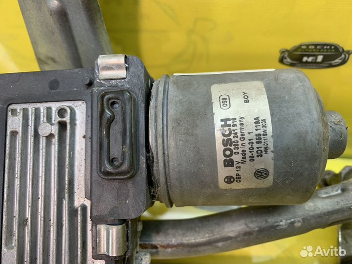 Мотор Левый дворников Volkswagen Phaeton 2002-2010