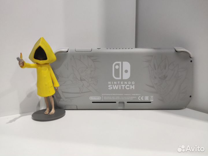 Nintendo switch lite pokemon прошитая чип +128gb