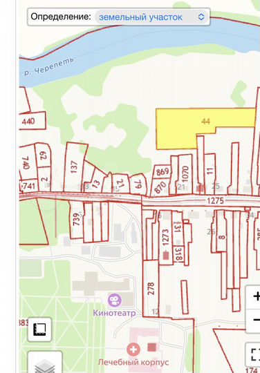 Участок 96 сот. (ИЖС)