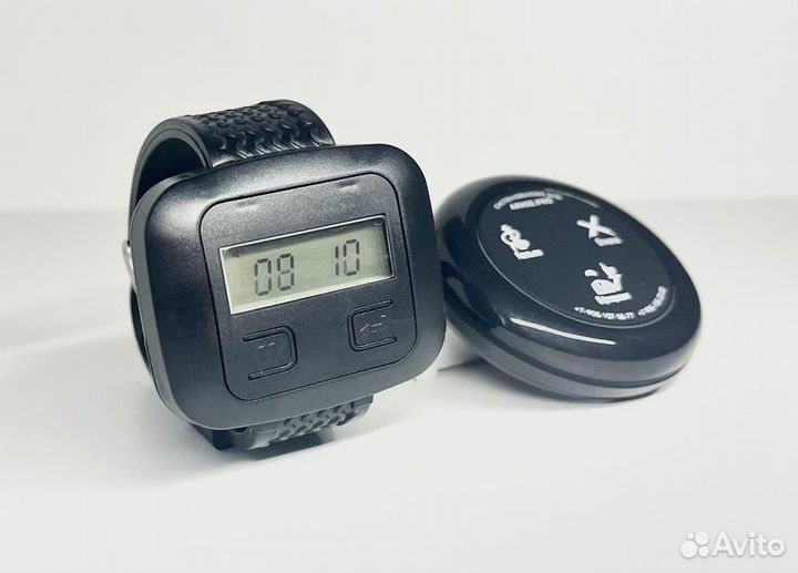 Комплект: часы официанта, кнопка вызова официанта