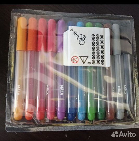 Новые цветные Фломастеры Mala IKEA