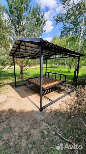 Беседка-кровать