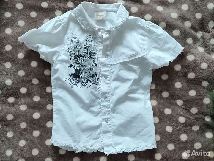 Форма, рубашка школьная