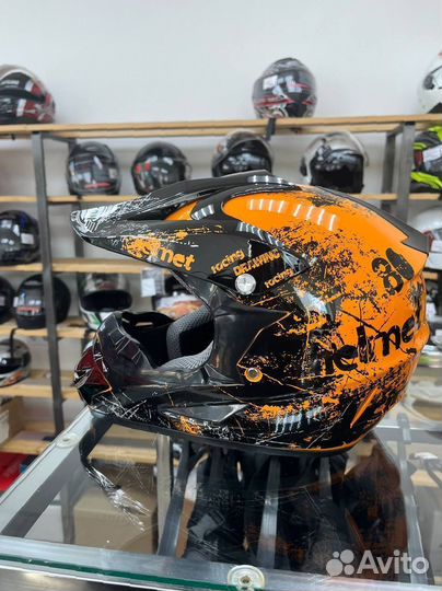 Кроссовый шлем. Новый. Доставка в подарок