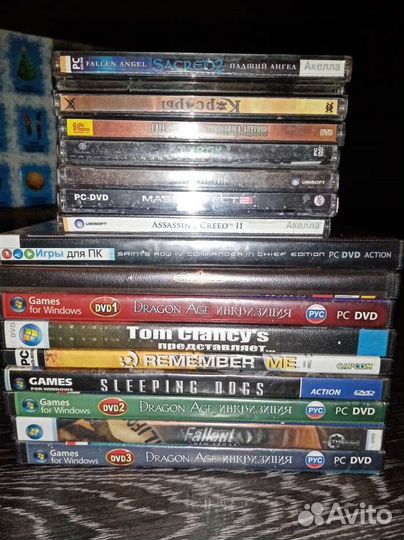 Игровые диски для пк PC DVD Games for windows