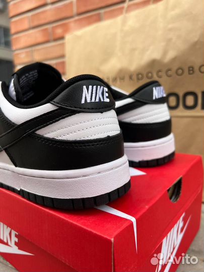 Кроссовки nike dunk low panda