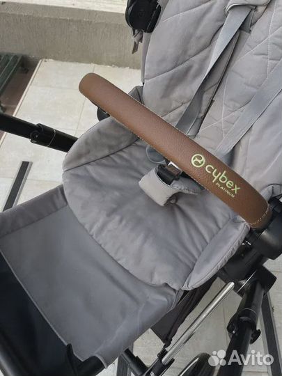 Cybex priam Soho grey (шасси Chrome Brown)