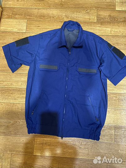 Офисная военная форма синяя